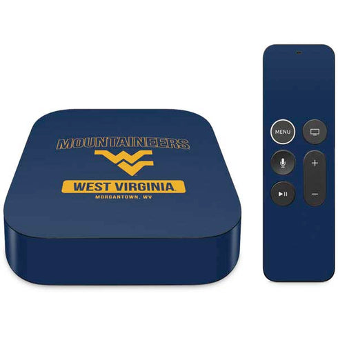 West Virginia University Mountaineers Logo Apple TV Skin